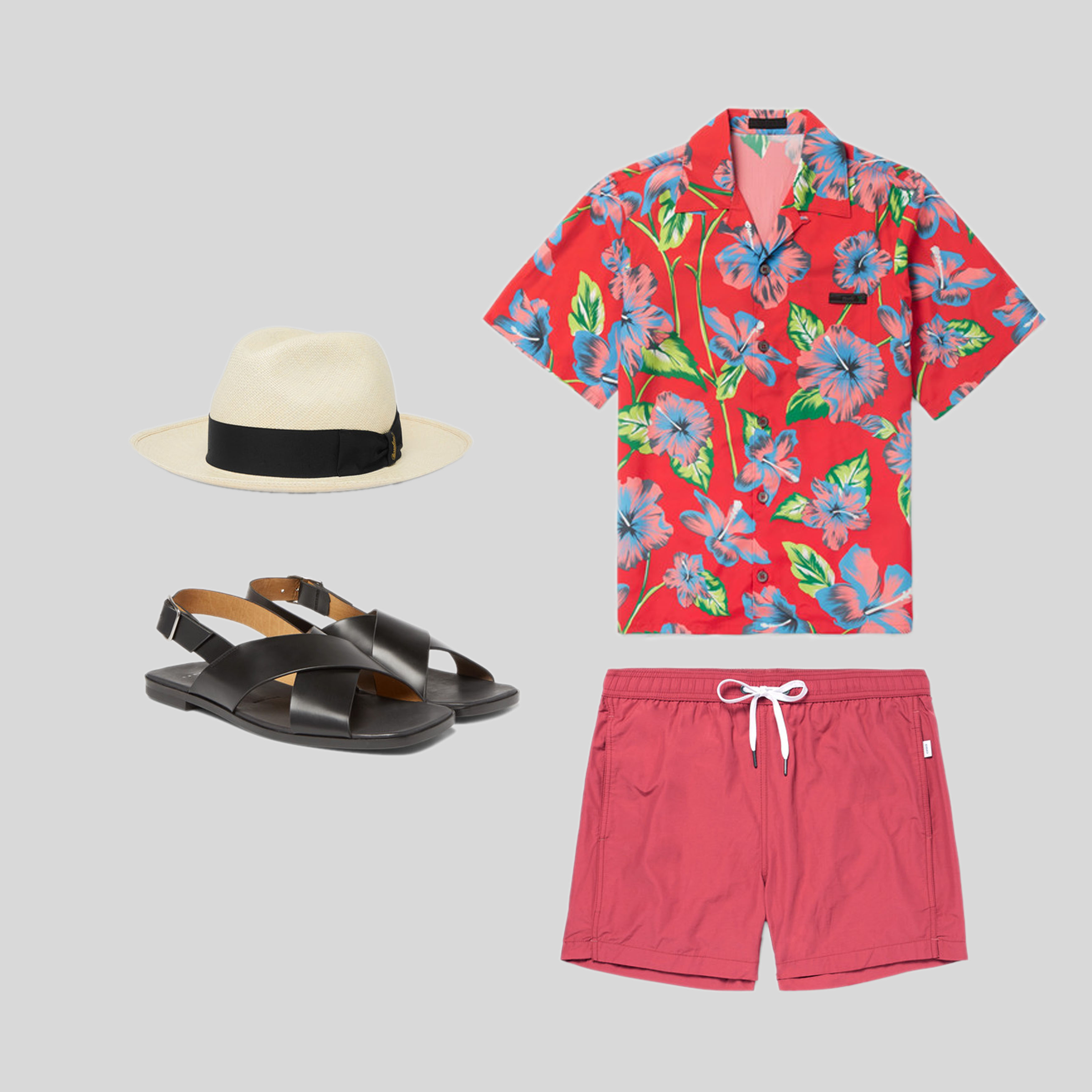 ELLE Man Style Calendar ‘F5’ phong cách với chiếc quần short đi biển. (2)