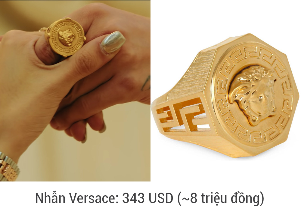 nhẫn versace hãy trao cho anh sơn tùng mtp
