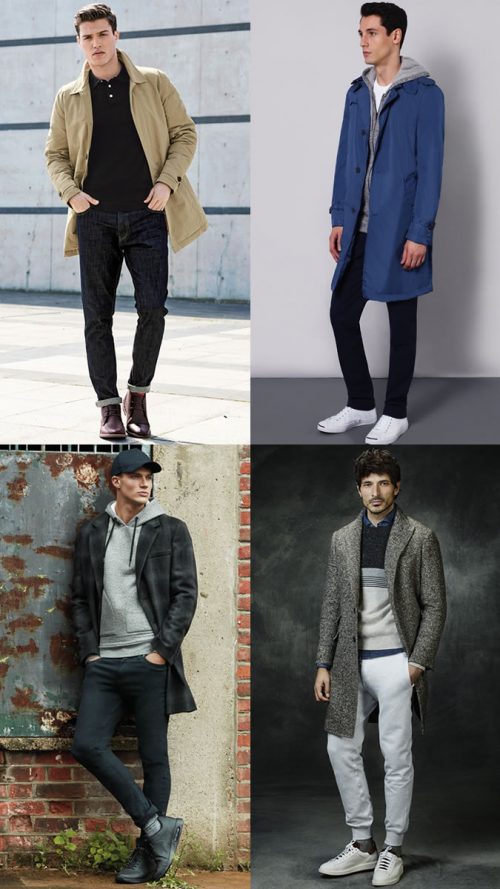 cach phoi trong - trenchcoat - elle man