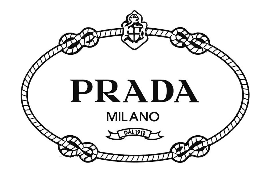logo thương hiệu prada nguyên bản