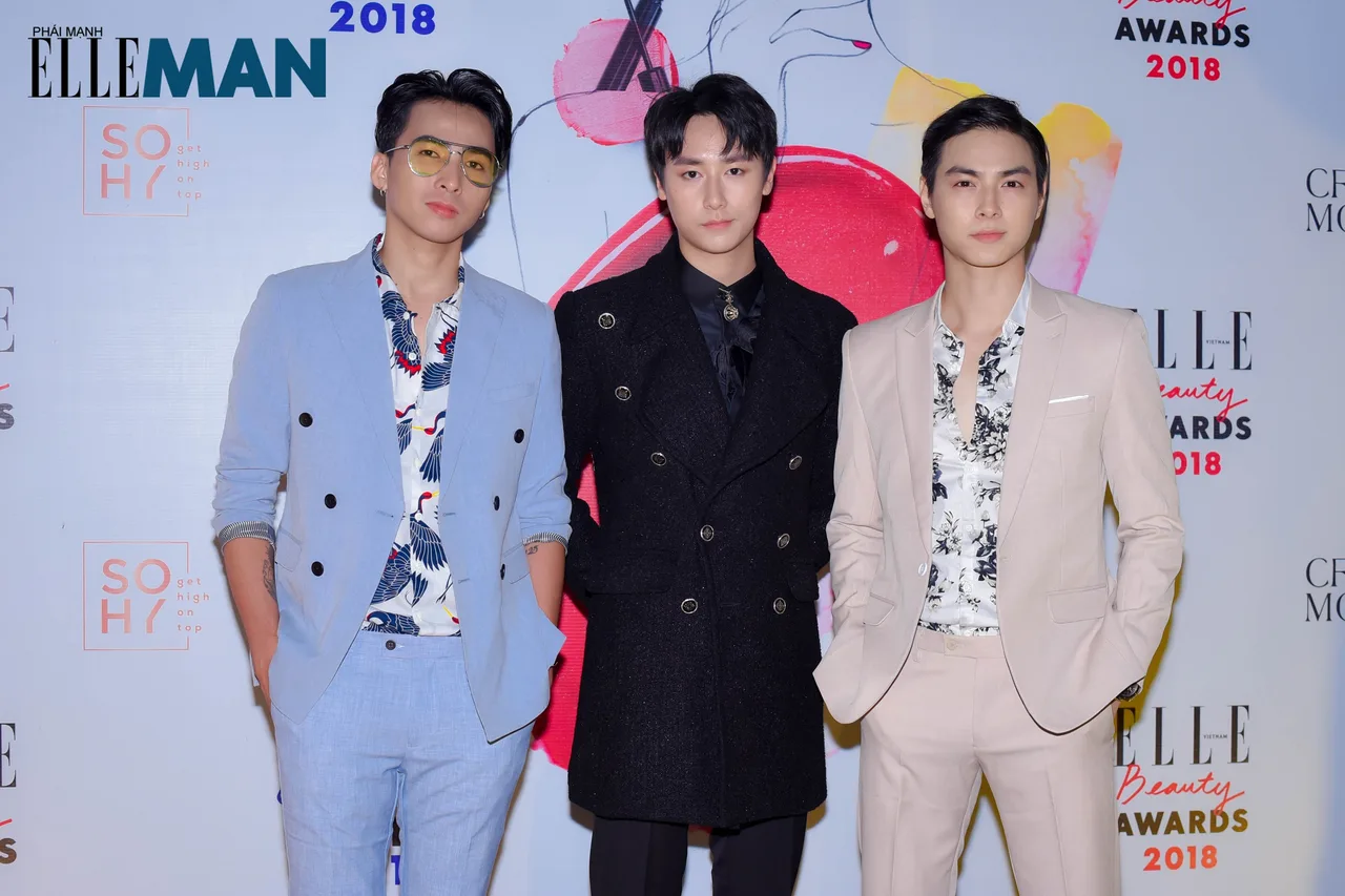 ELLE BEAUTY AWARDS 2018 - Rocker Nguyen- ELLE Man 1