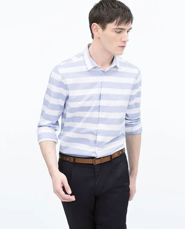 phong cach thoi trang hoa tiet in He 2016 - shirts Zara - elleman