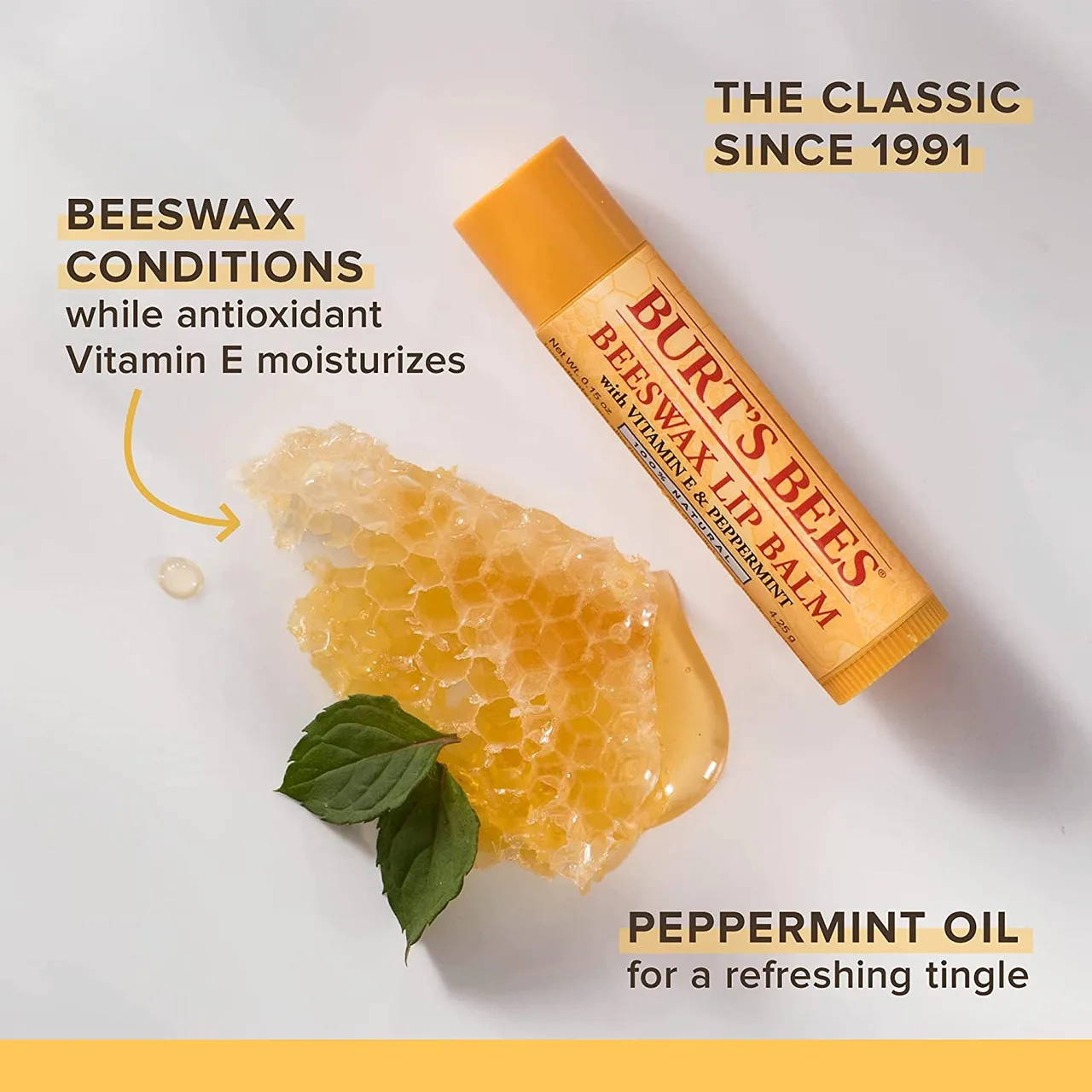 Burt's Bees Beeswax Lip Balm