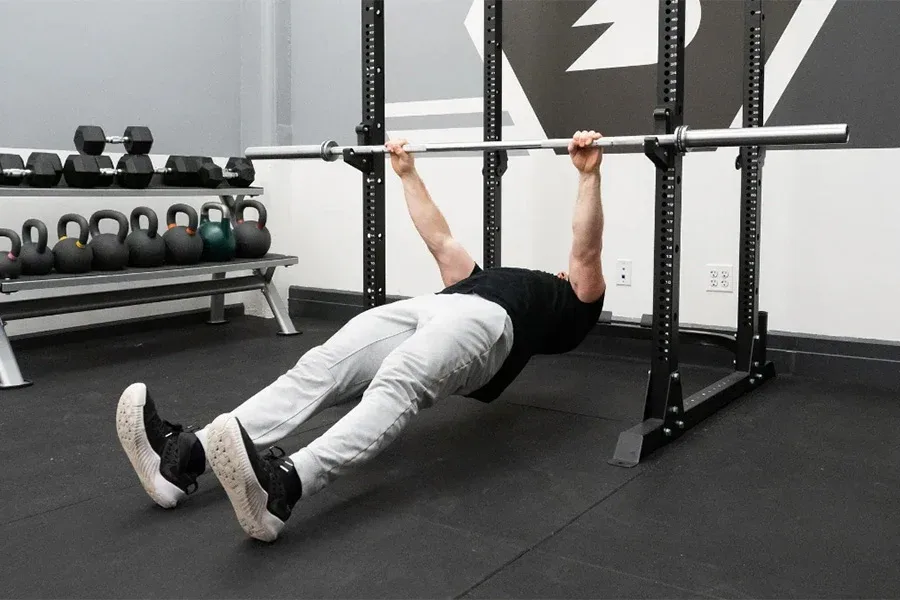 invert row giúp bổ trợ hít xà