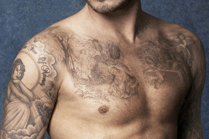 hình xăm của David Beckham - elle man (8)