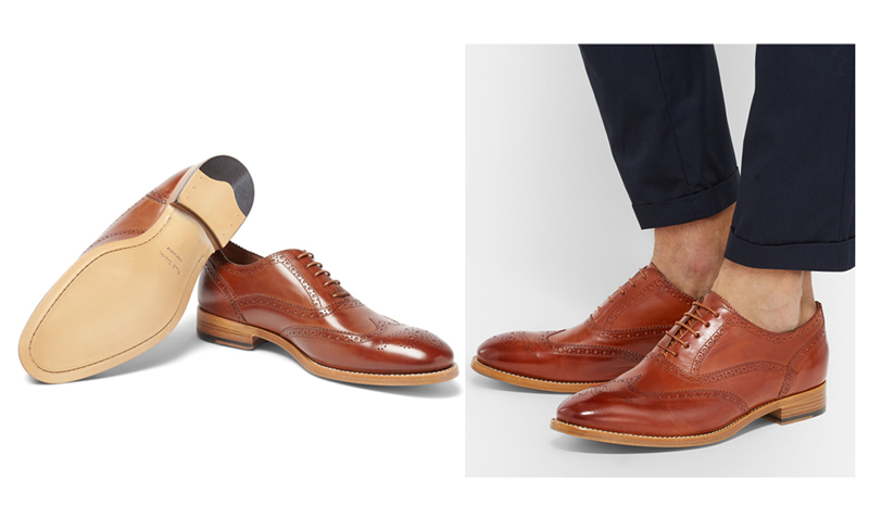 giày nam đẹp Brogues Cristo - elle man