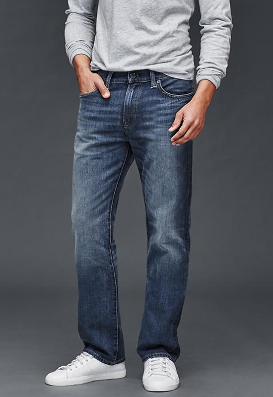 Các xu hướng áo & quần jeans nam hot 2016 - relaxed fit GAP original 1969 - elleman