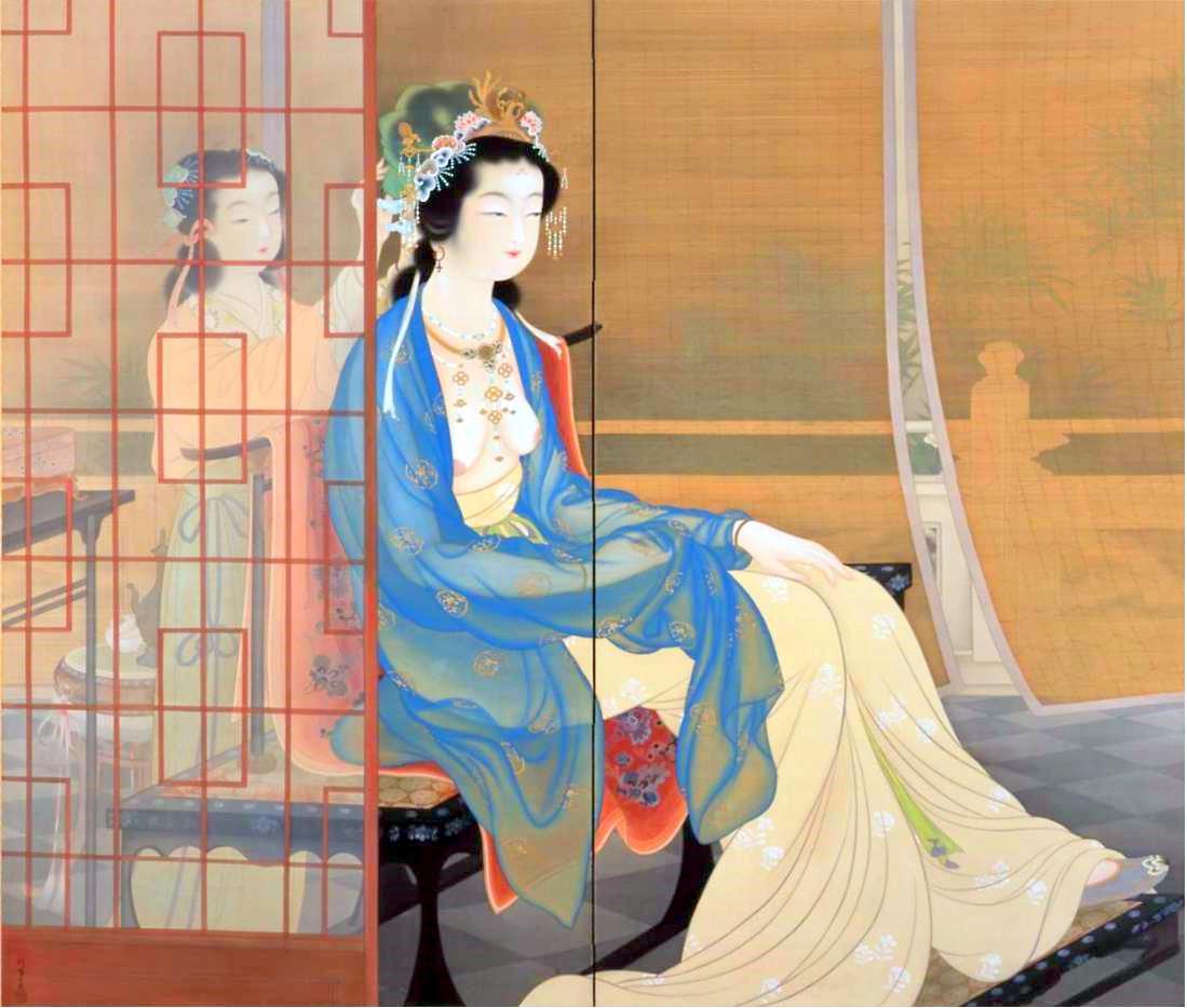 hoạ sĩ nổi tiếng 3 - Yang guifei 1922 - elleman