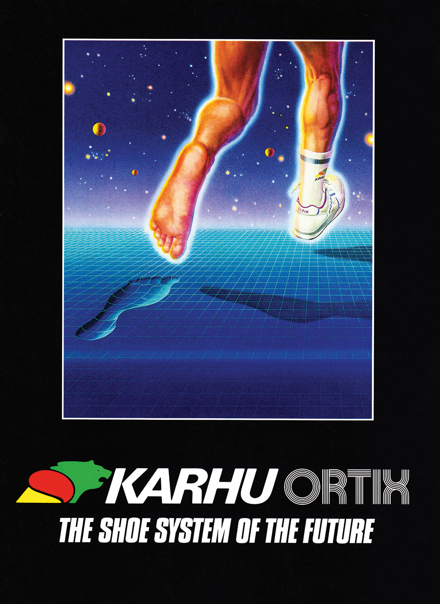 logo thương hiệu quảng cáo giày karhu ortix