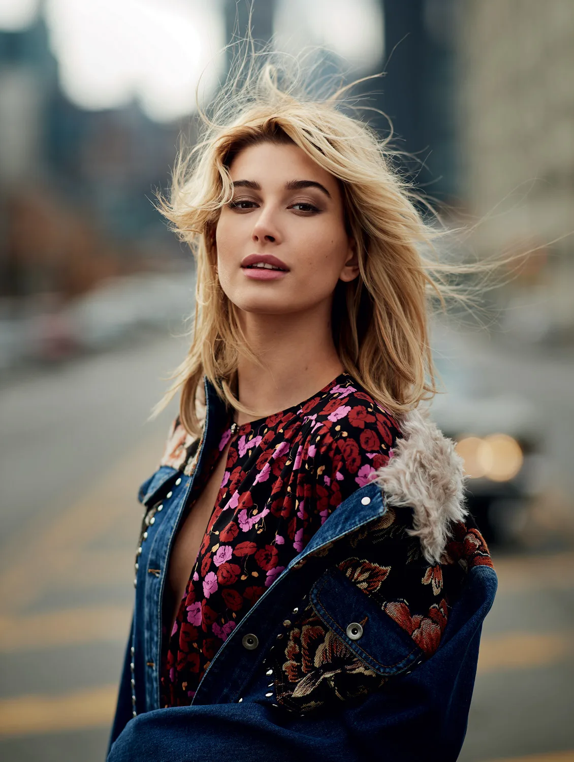 hailey baldwin - elle man 7
