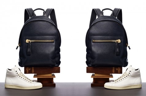 Đen - phong cách thời trang - Tom Ford black bakcpack - elle man