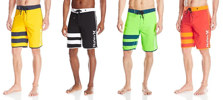 nhung kieu quan boi nam he 2016 - Hurley Block Party Core Supersuede Boardshort - elle man