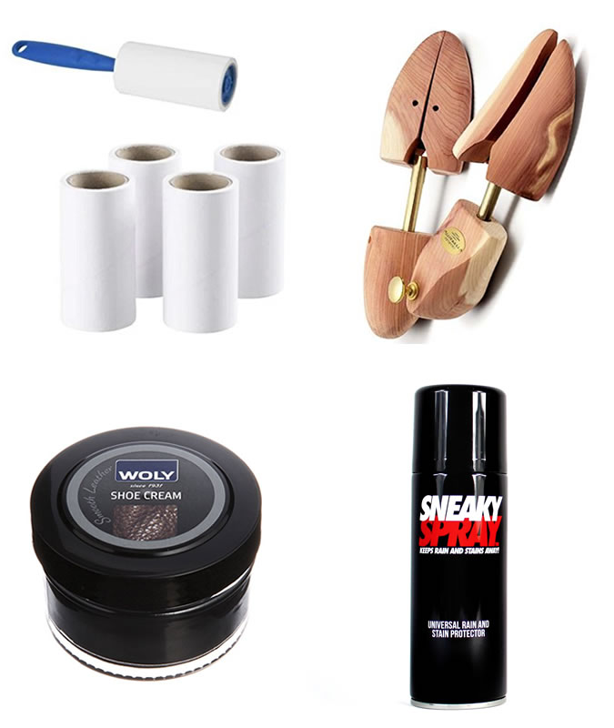 tu quan áo - caring kit for clothes and shoes - elle man