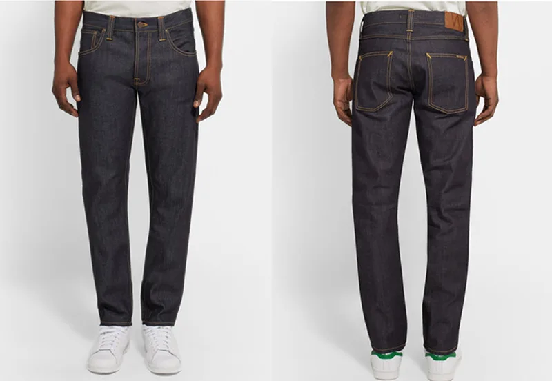 Quần jeans hàng hiệu Nudie Jeans.
