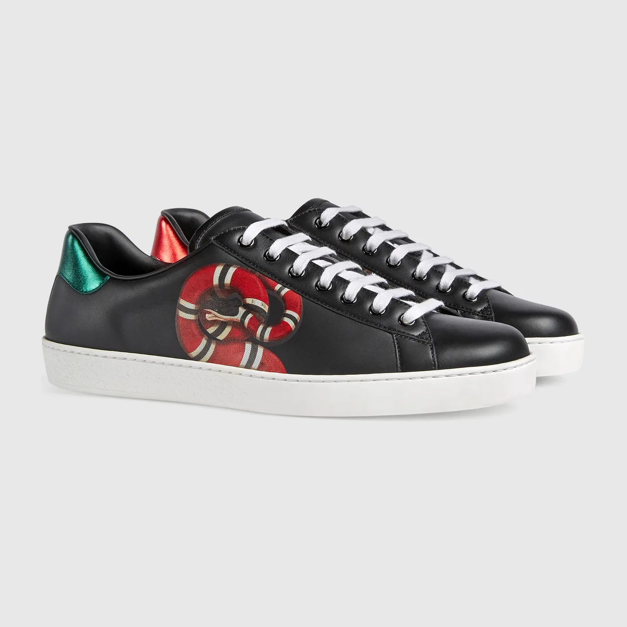 giay the thao tet 2019 - gucci ace sneaker monogram - elle man 6