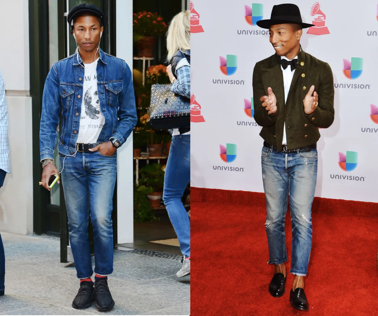 phong cach thoi trang nam - elle man - Pharrell Williams - cach phoi