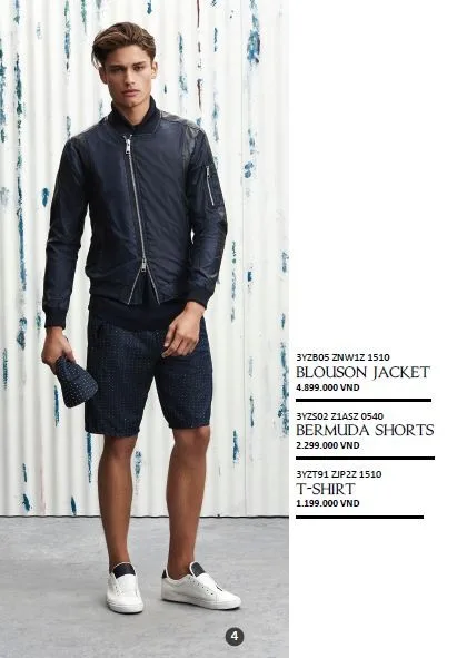 thoi trang hang hieu Y - Armani Exchange athleisure - elle man 2