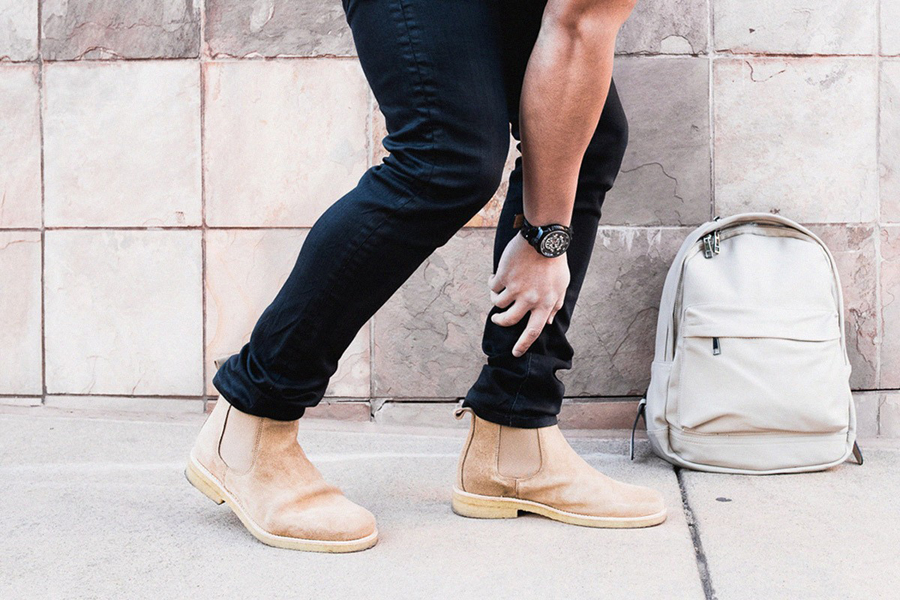 xu hướng thời trang - giày chelsea boots - elle man