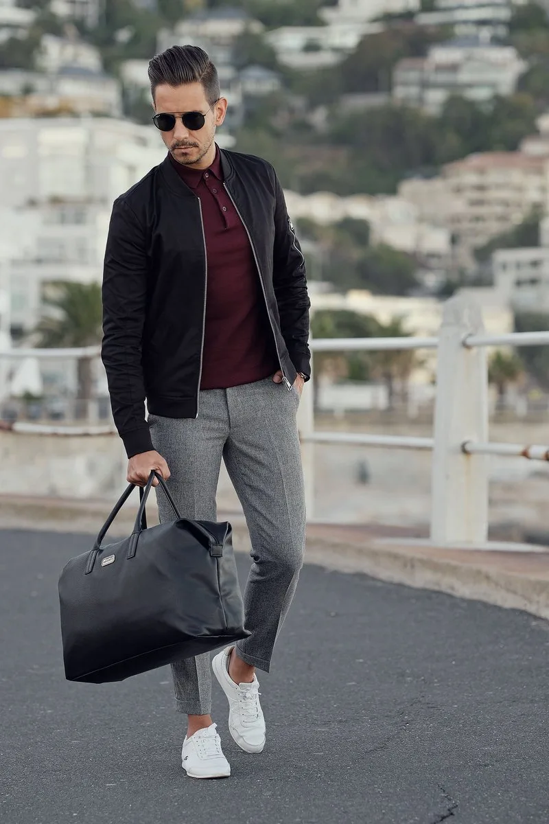 ao khoac bomber - ELLE Man 12