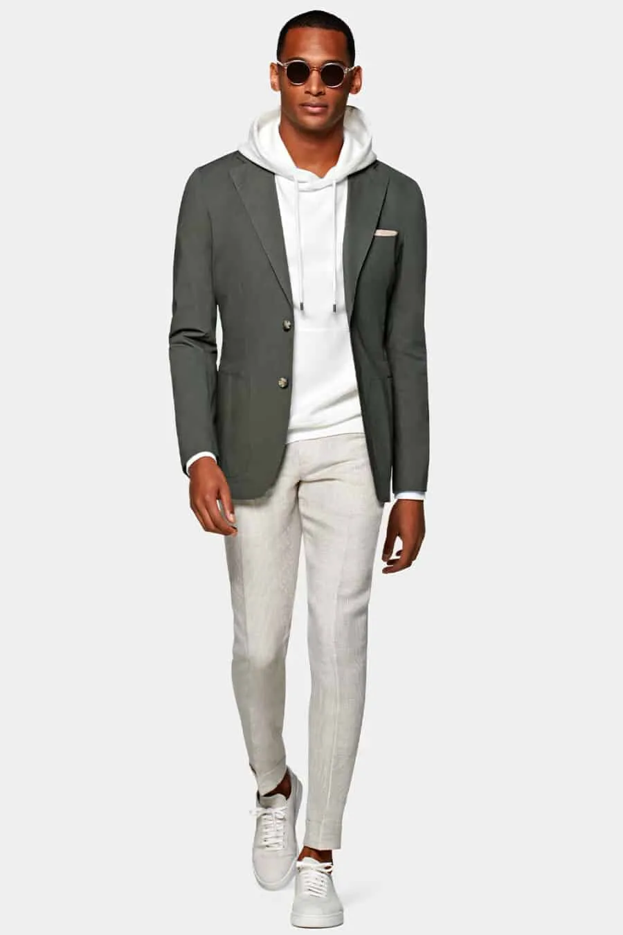 blazer; hoddie