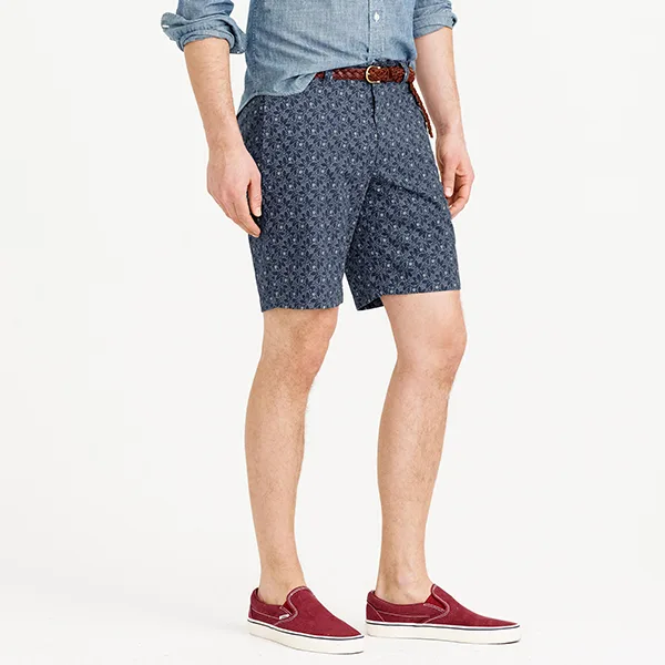 phong cach thoi trang hoa tiet in He 2016 - shorts J. crew 1 - elleman