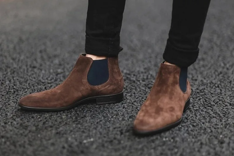 Kiểu giày nam Thu-Đông 2016: giày Chelsea Boots.