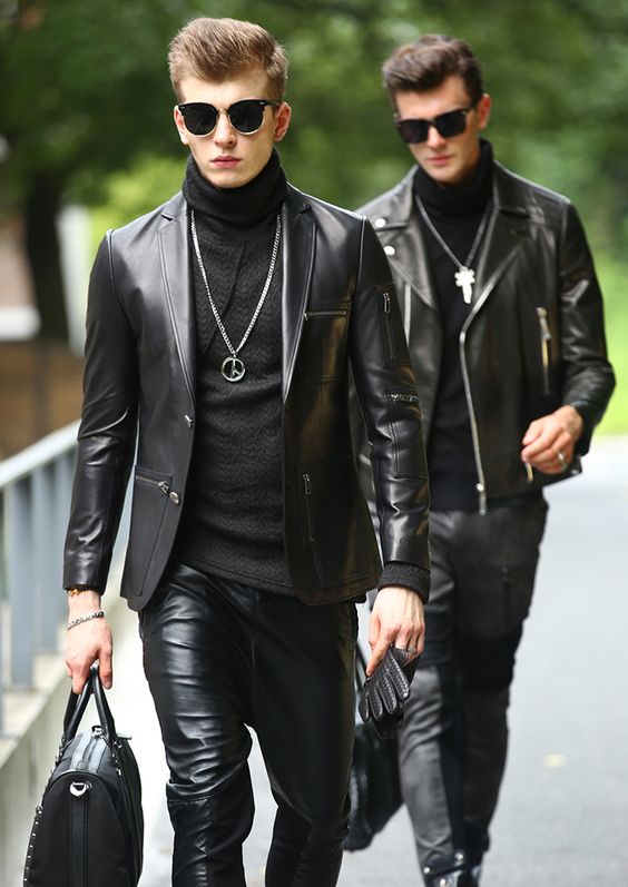 Bạn có dám thử sức với một chiếc áo khoác da Blazer kiểu cách không