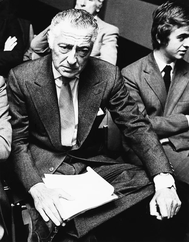 Italian businessman Gianni Agnelli (1921 - 2003), President of Fiat, 1977.