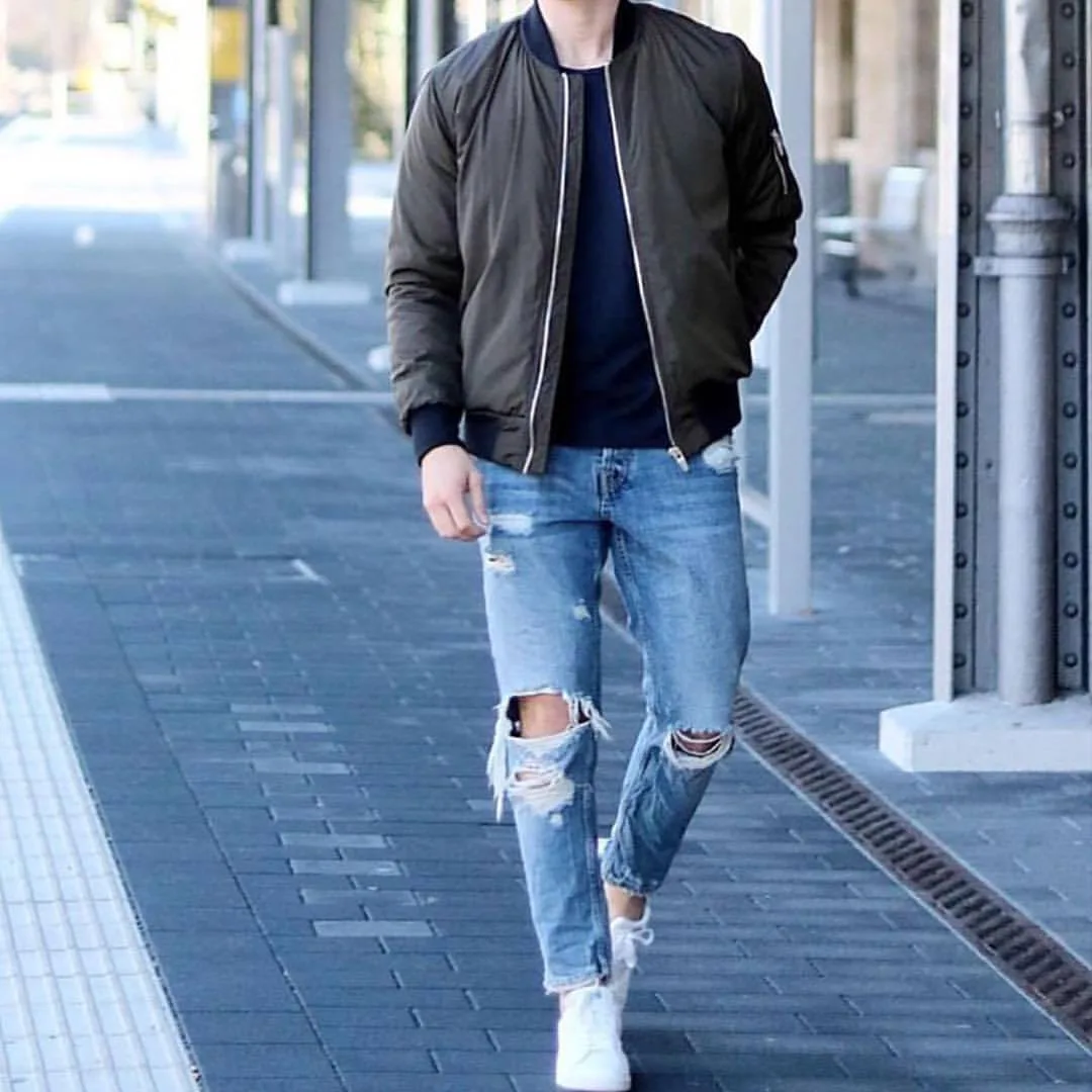 ELLE Man Style Calendar Back to basic cung ao khoac bomber 10