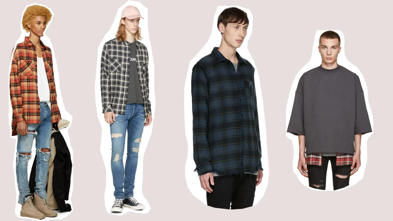 10 Mon do phai co trong mua Back To School - ELLE Man flannel