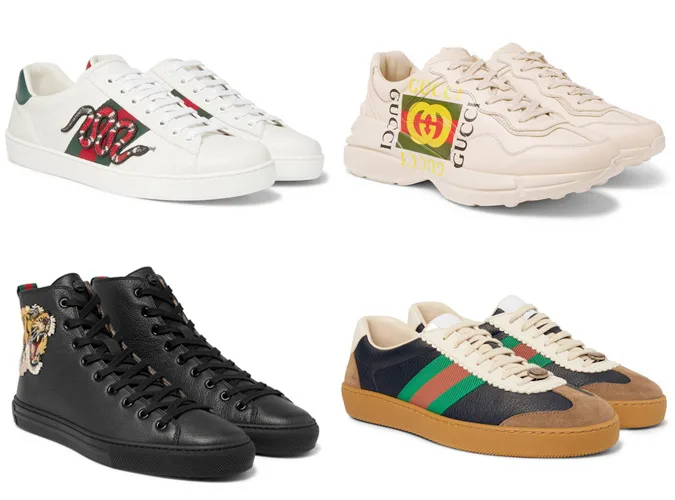 Những đôi giày của GUCCI luôn tạo nên cơn sốt cho làng thời trang trên toàn thế giới. Ảnh: Fashionbeans