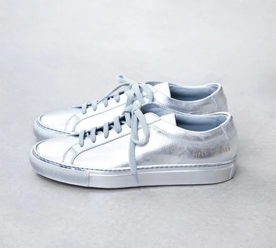 giay the thao dau He 2016 - Common Projects Achilles Silver 1 - elle man