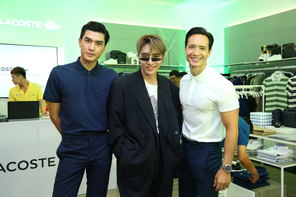 thương hiệu Lacoste Dai, Khoa, KLy - elle man