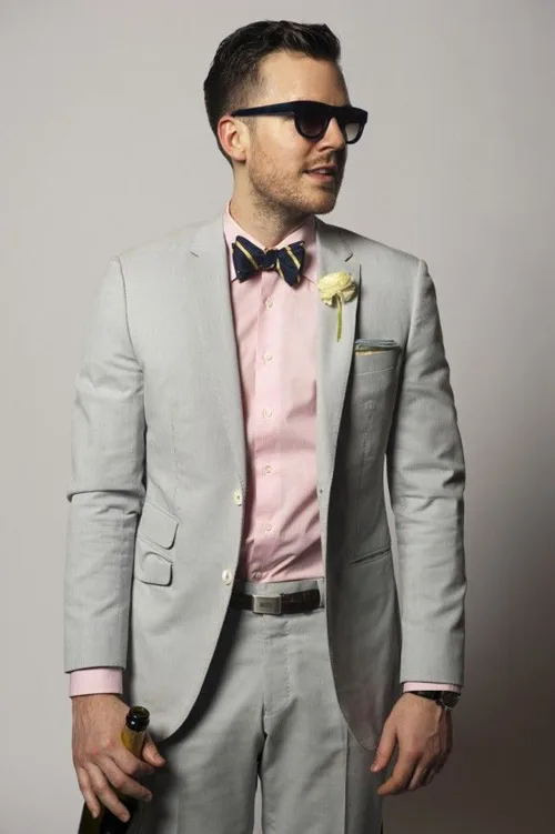 suit nam xam - suit xam nhat casual 3 - elle man