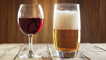 Uống nhiều rượu bia không tốt