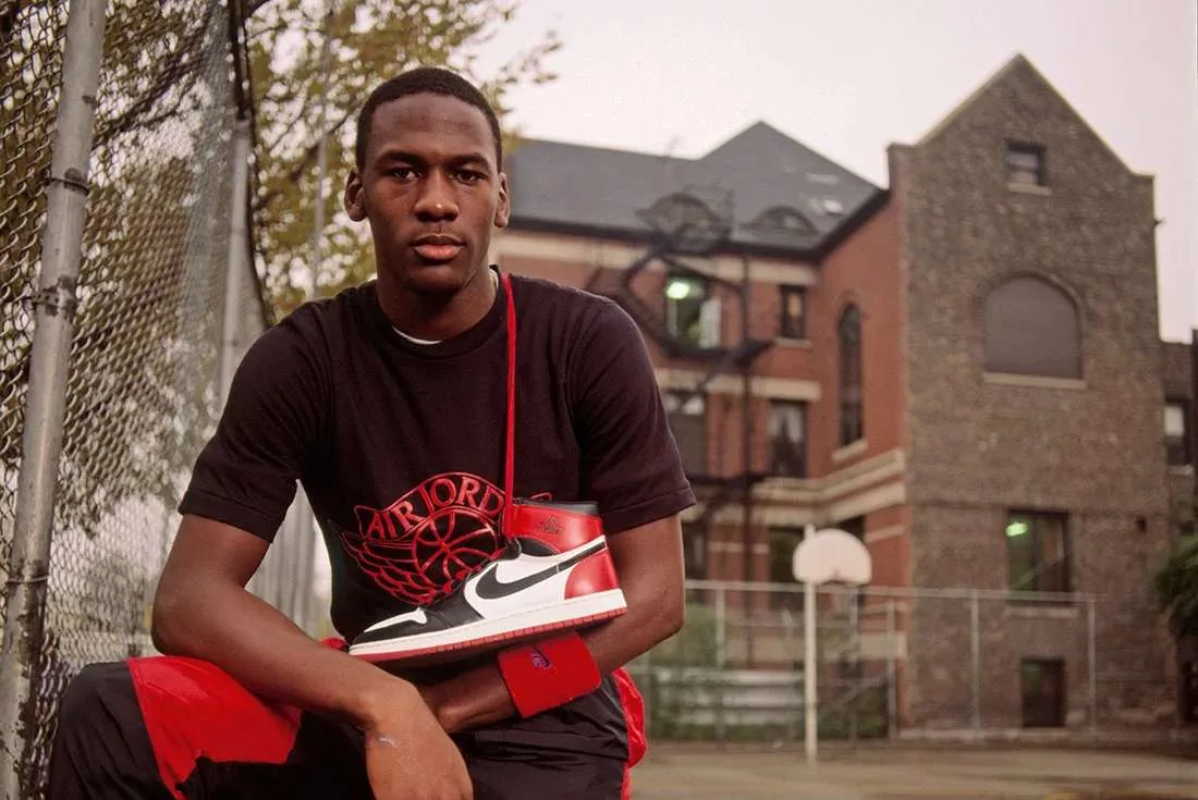 air jordan 1 va michael jordan - elle man