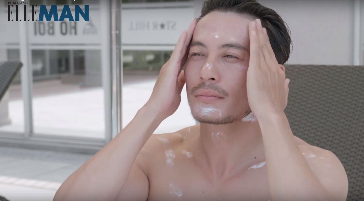 cham soc co the - bước - elle man 9