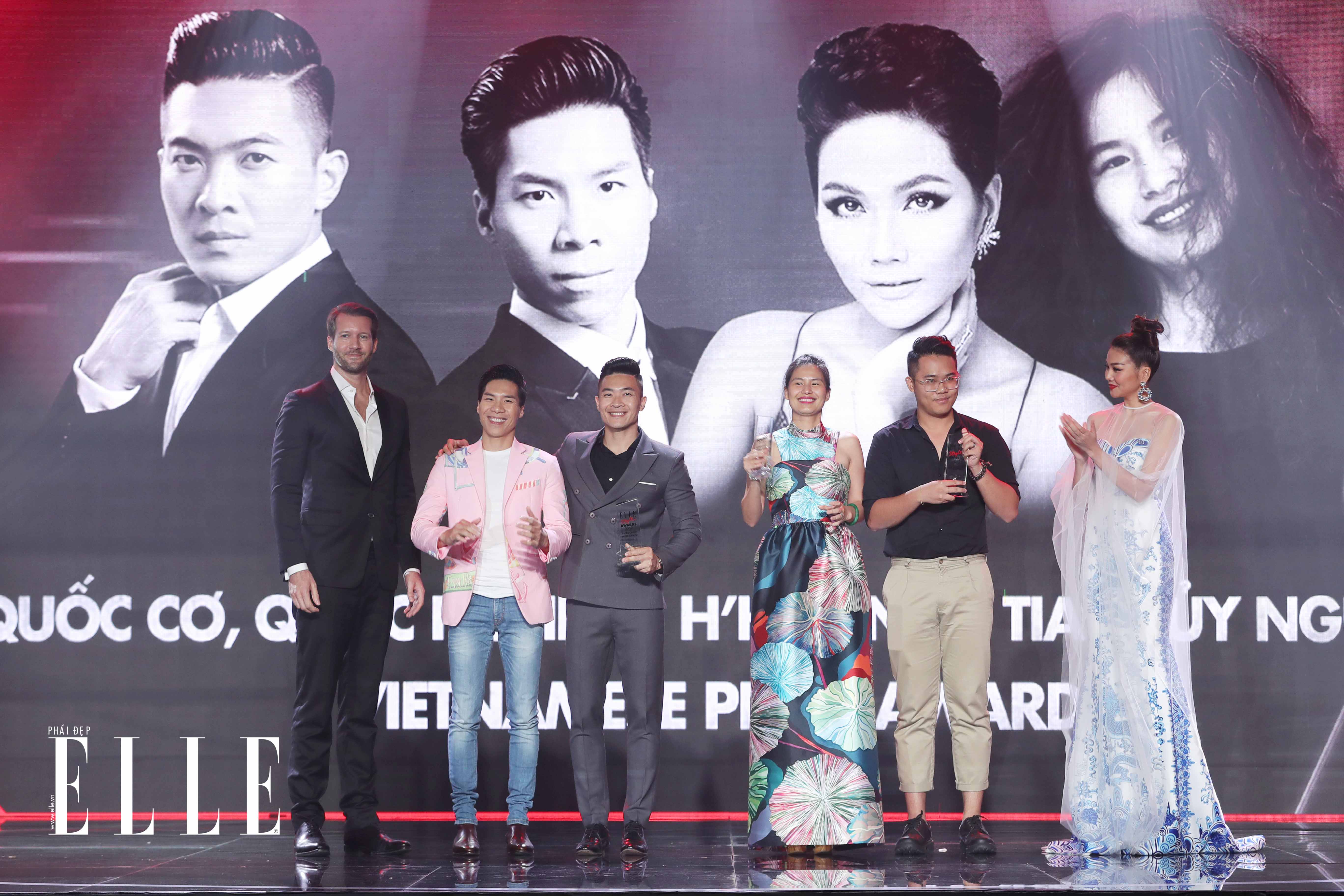 sân khấu trao giải vietnamese pride award elle style award 2019