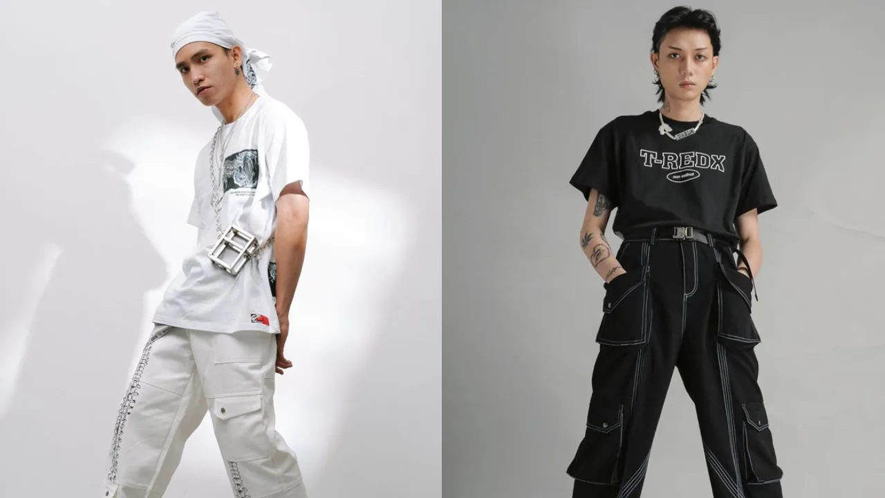 phối đồ với áo thun local brand - t-redx