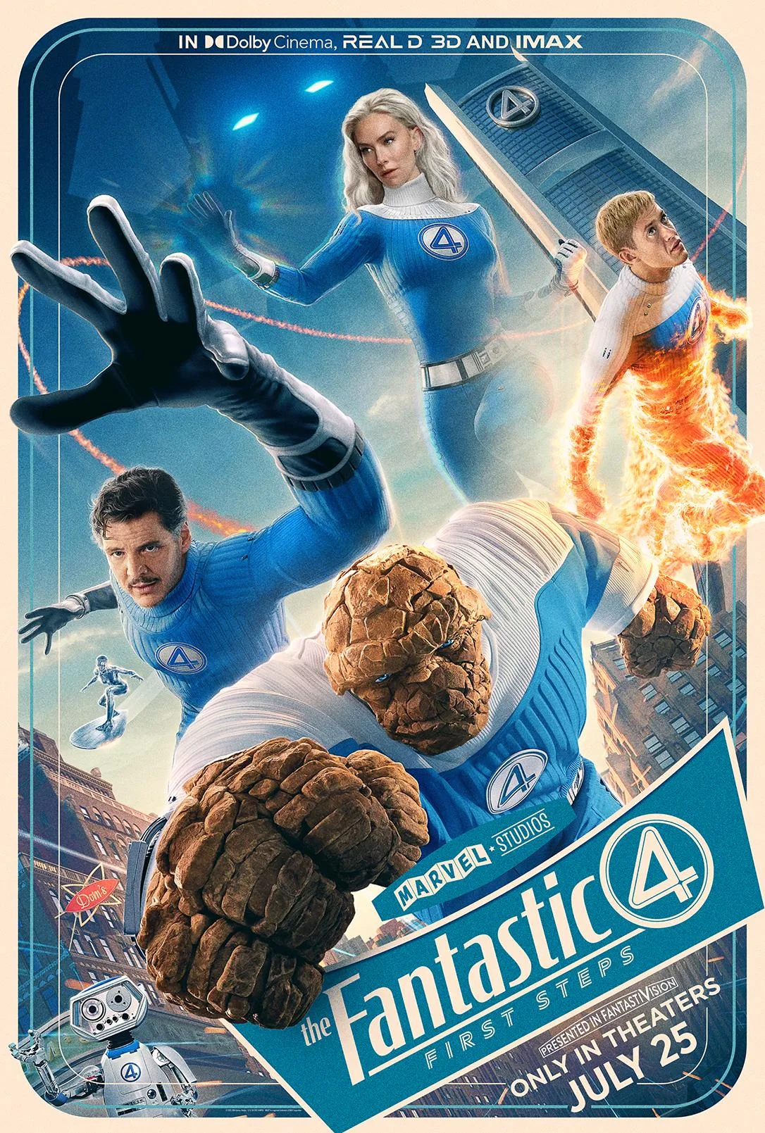 poster phim The Fantastic Four: First Steps