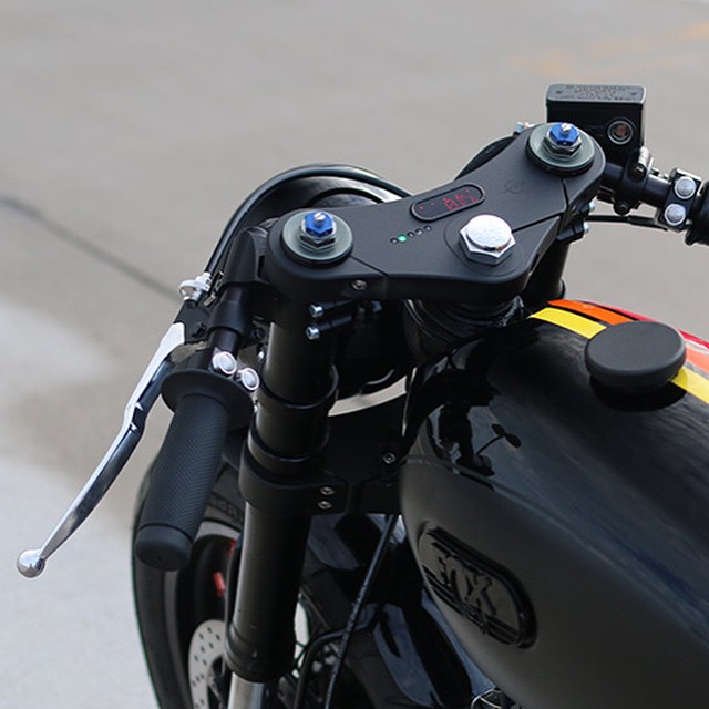 cách độ xe cafe racer - ghi đông tay lái - elleman