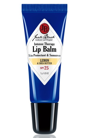 chăm sóc da, Jack Black Intense Therapy Lip Balm - elle man.