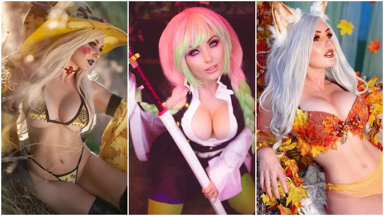 nữ cosplay jessica sexy