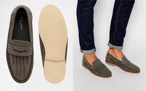 Một sản phẩm loafer của thương hiệu New Look.