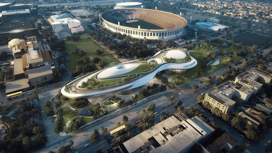 Diện mạo của bảo tàng Star Wars khi hoàn thành tại L.A