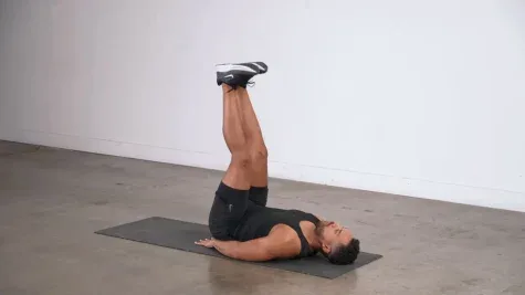 động tác Reverse Crunches