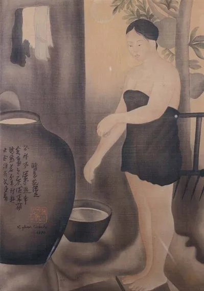 hoa si Nguyen Chanh - bather - elle man 3