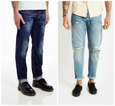 Tip mặc quần jeans đẹp cho những chàng chân ngắn