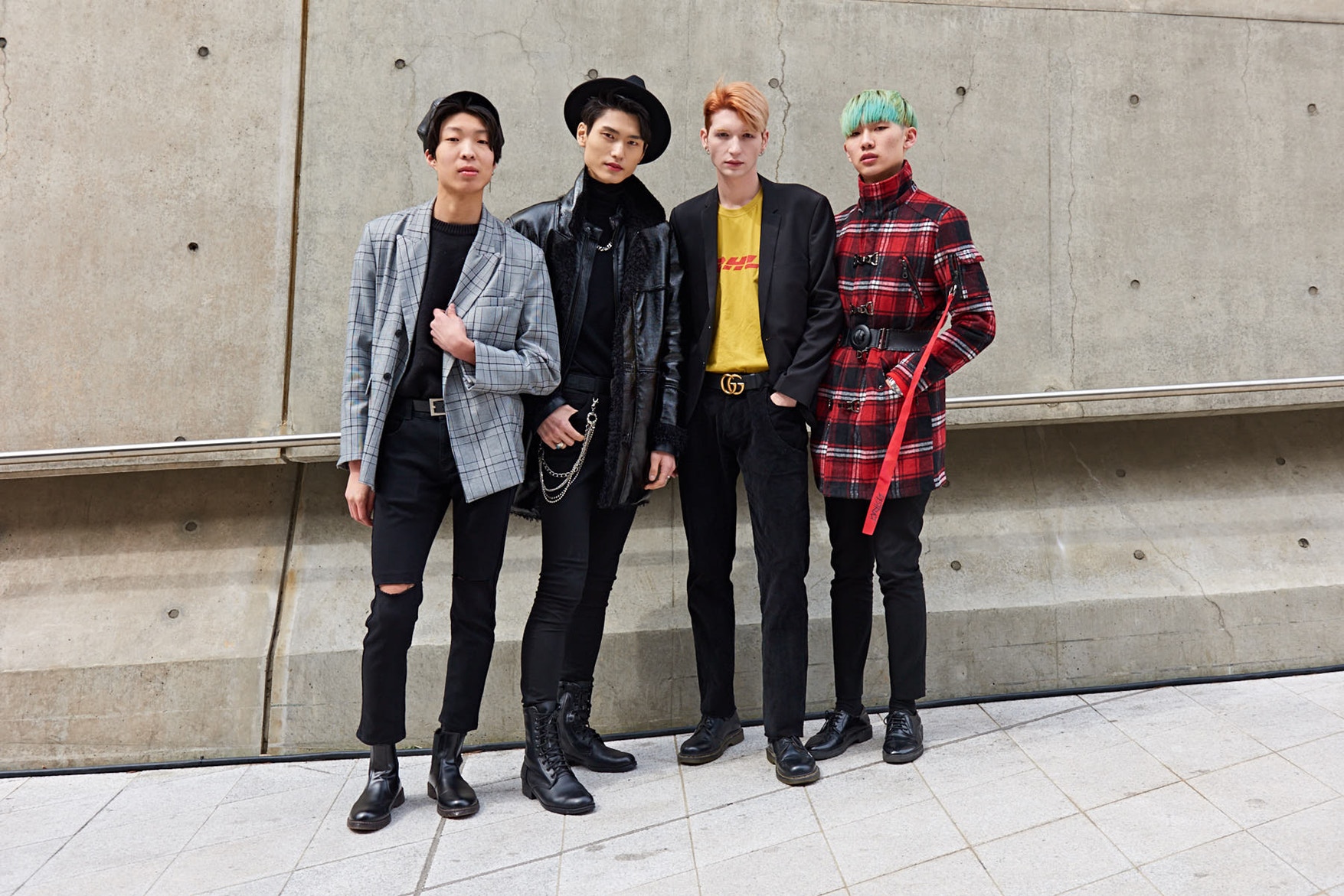 tuần lễ thời trang seoul 2018 - elle man 12