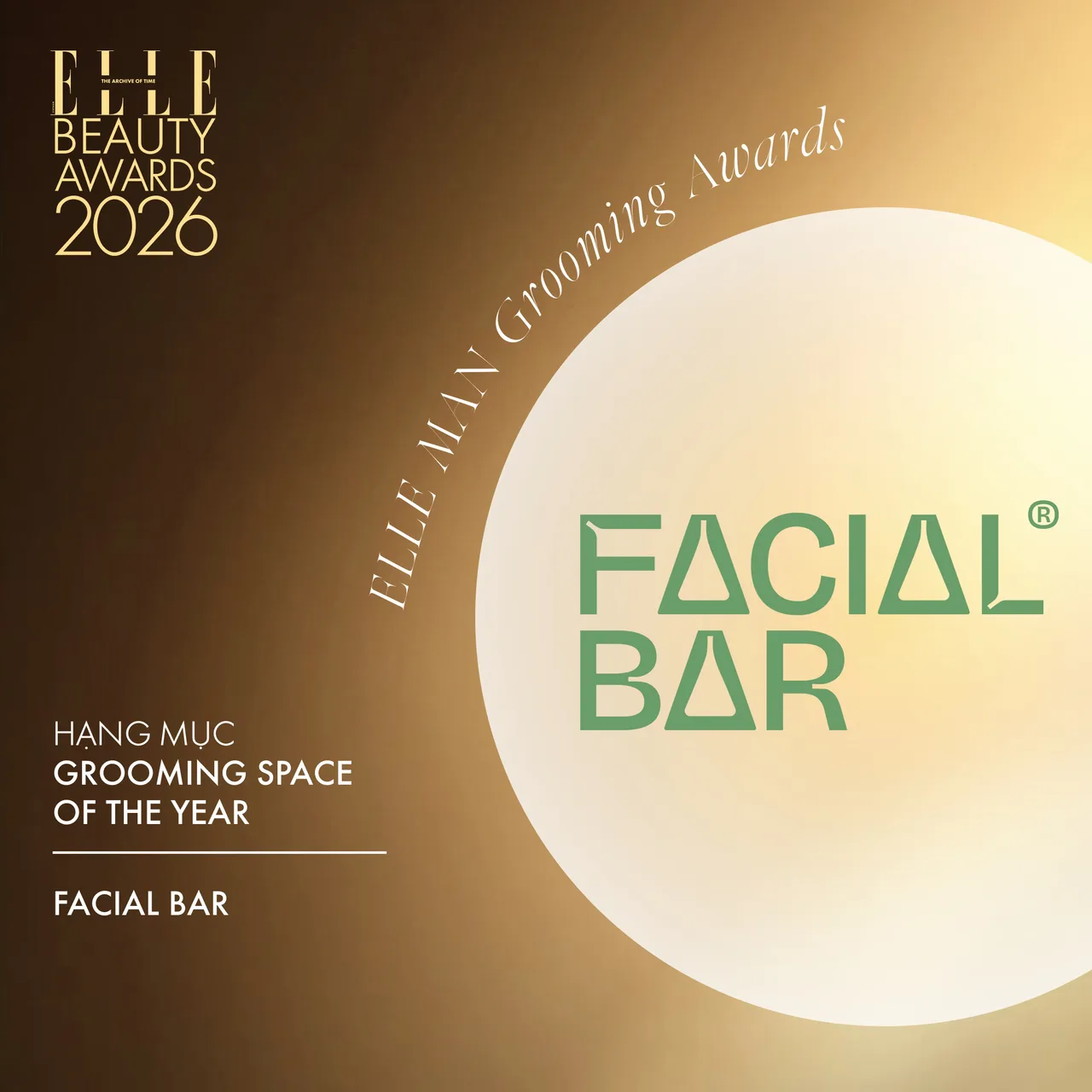 Grooming Space of the Year: Facial Bar